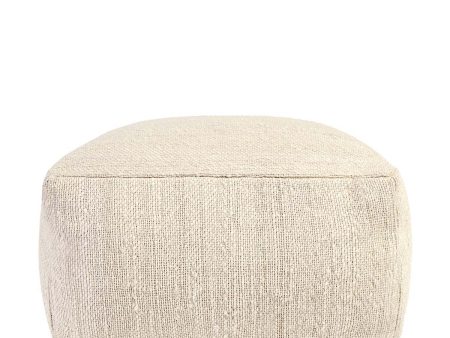 Modern Perspective - Halter Pouf - Ivory Supply