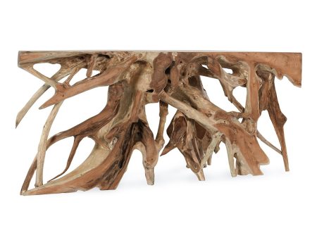 Cypress - Root Console Table 71  - Natural Supply