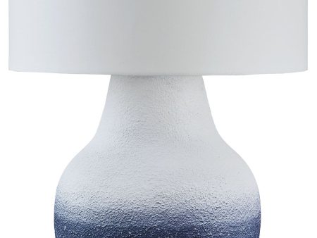 Dashland - White   Navy - Metal Table Lamp on Sale