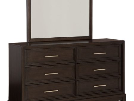 Neymorton - Dark Grayish Brown - Dresser And Mirror Hot on Sale