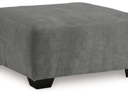 Birkdale Court - Gray - Oversized Accent Ottoman Online Hot Sale