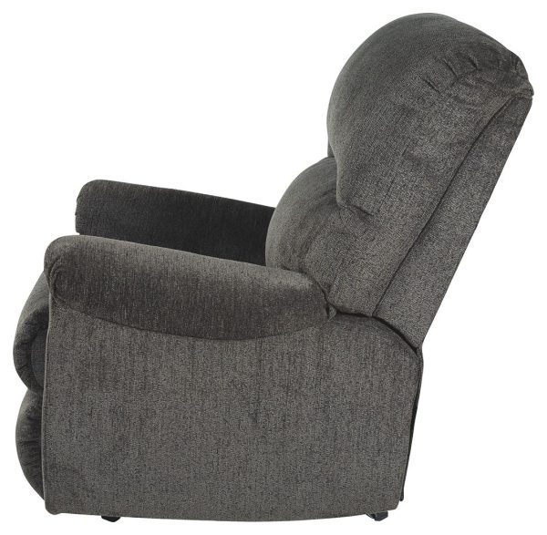 Ballinasloe - Smoke - Rocker Recliner - Fabric Discount