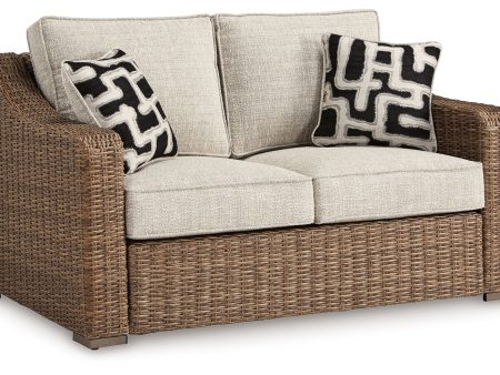 Beachcroft - Beige - Loveseat With Cushion Cheap