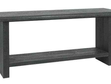 Larson - Console Table - Black Hot on Sale