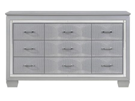 Allura Dresser in Silver 1916-5 For Cheap