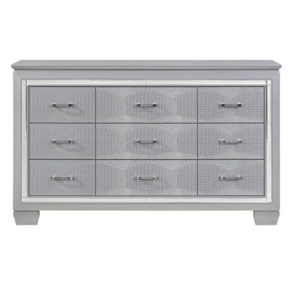 Allura Dresser in Silver 1916-5 For Cheap