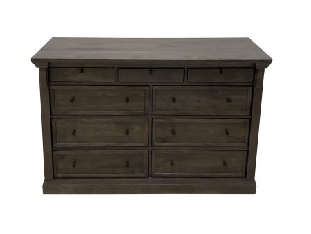 Adelaide - Wood 9 Drawer Dresser - Cocoa Brown Sale