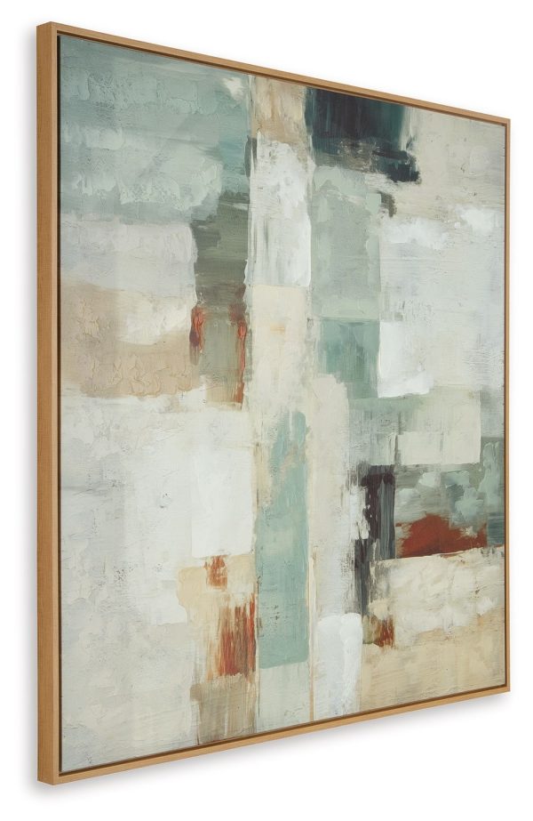 Ikemans - Green   Tan   Rust - Wall Art Online now