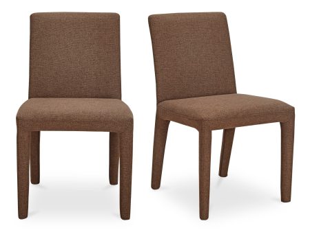 Monte - Dining Chair (Set of 2) - Brown For Discount