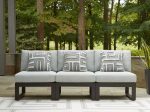 Beachloft - Black   Gray - 3-Piece Outdoor Sectional Discount