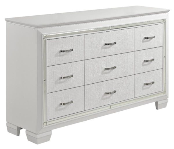 Allura Dresser in White 1916W-5 Fashion