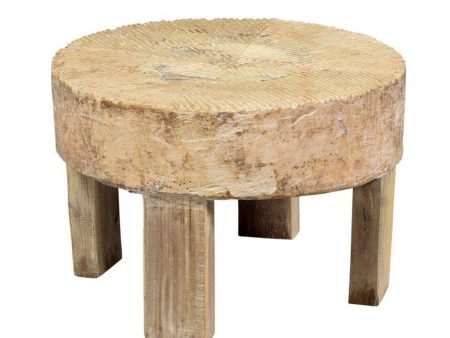 Alta - Wheel End Table - Medium Antique White Fashion