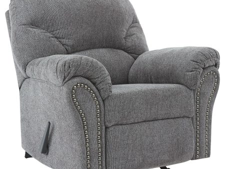 Allmaxx - Pewter - Rocker Recliner on Sale