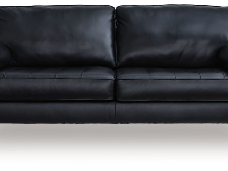 Bryceview - Onyx - Sofa - Leather Match Sale