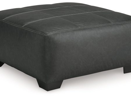 Brixley Pier - Graphite - Oversized Accent Ottoman on Sale