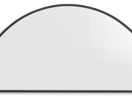 Denlow - Black - Accent Mirror Fashion