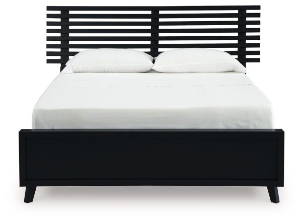 Danziar - Slat Panel Bed Discount