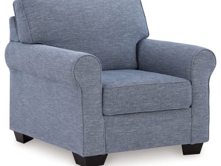 Carissa Manor - Denim - Chair For Sale