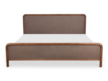 Rye - King Bed - Brown For Cheap