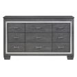 Allura Dresser in Gray 1916GY-5 Online Sale