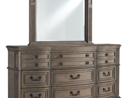 Ardenfield - Light Brown - Dresser And Mirror For Sale