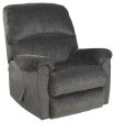 Ballinasloe - Smoke - Rocker Recliner - Fabric Discount