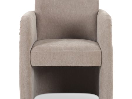 Mesto - Rolling Dining Chair - Gray Hot on Sale