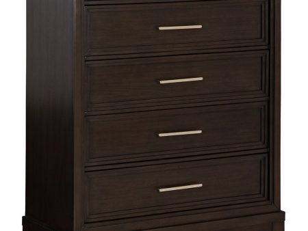 Neymorton - Dark Grayish Brown - Five Drawer Chest Online Hot Sale