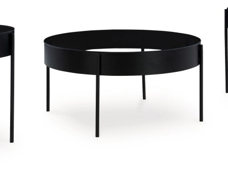 Ardoline - Black - Occasional Table Set (Set of 3) Supply