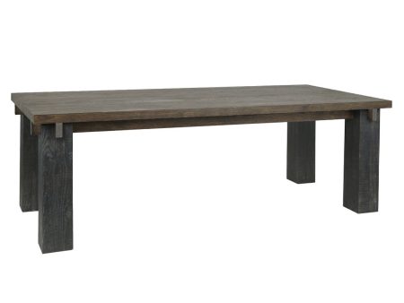 Duncan - Dining Table - Driftwood Black For Cheap