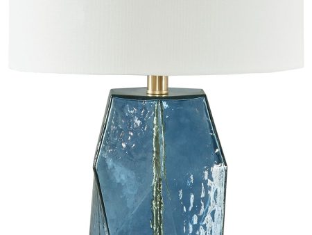 Tallow - Blue - Glass Table Lamp Online Hot Sale