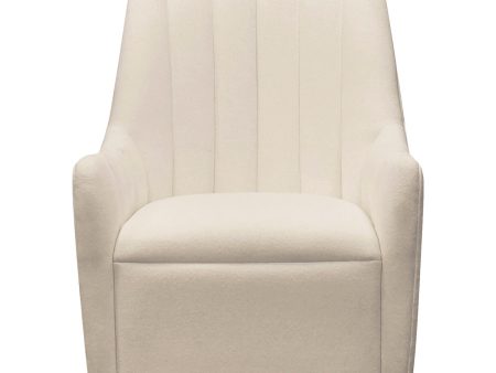 Bowie - Swivel Chair - White Online now