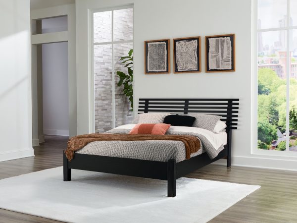 Danziar - Slat Panel Bed With Low Footboard Online