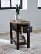 Drazmine - Brown - Chair Side End Table For Cheap