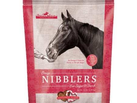 Omega Nibblers Low Sugar Peppermint 3.5 Lbs by Omega Fields Hot on Sale