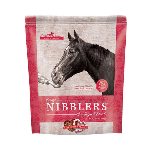 Omega Nibblers Low Sugar Peppermint 3.5 Lbs by Omega Fields Hot on Sale