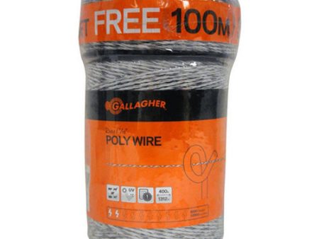 Poly Wire 656  White 1 Each by Gallagher For Cheap